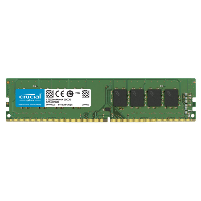 رم دسکتاپ آکبند کروشیال DDR4 مدل CRUCIAL 16G 3200Mhz
